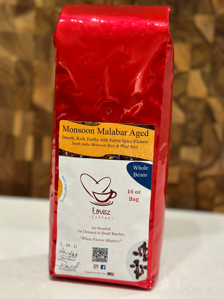 South India Monsoon Malabar AA coffee beans are a true gem in the world of coffee, celebrated for their exceptional flavor profile. These beans promise a sensory journey&nbsp;by providing a rich, full-bodied experience that's sure to captivate even the most discerning coffee connoisseurs.